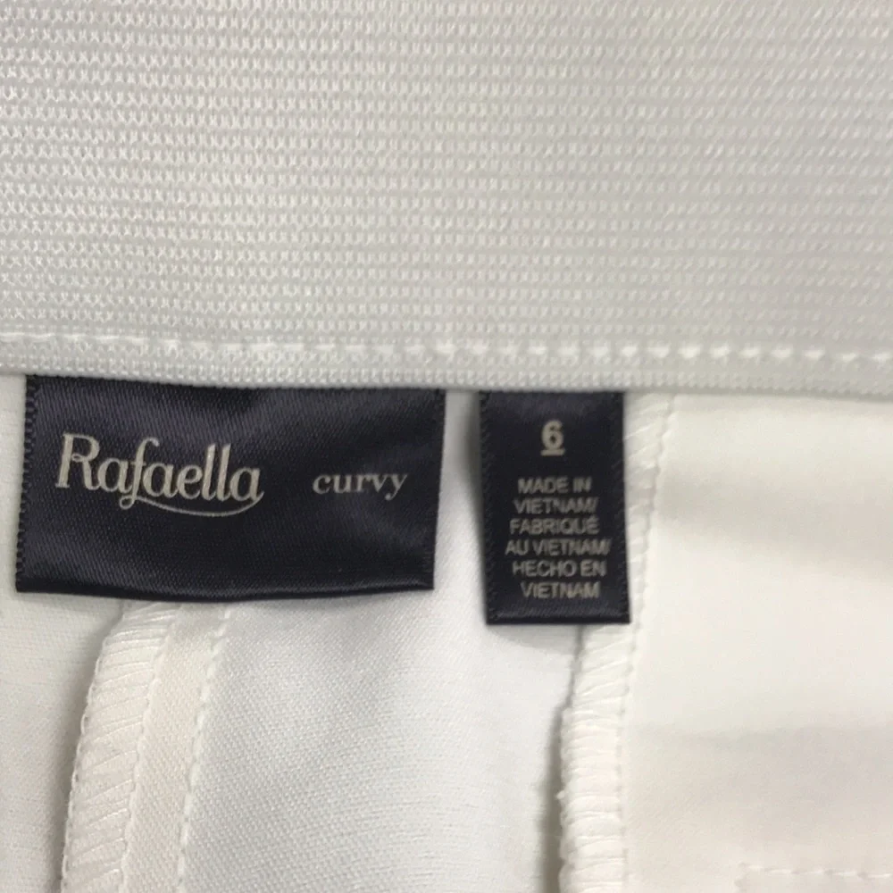 Rafaella Womens Lightweight Satin Twill Ankle pants - Picture 7 of 8